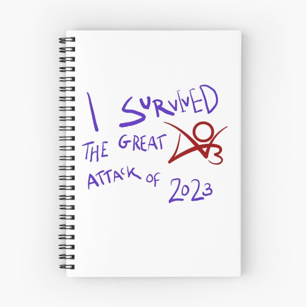 Artikelvorschau, Ich habe den großen Ao3-Angriff von 2023 überlebt entworfen und verkauft von Sunthecatdragon.