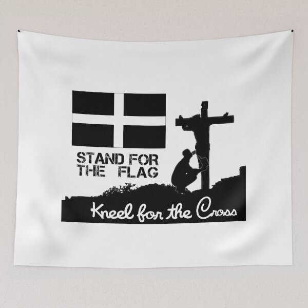 Item preview, Stand For The Cornish Flag Kneel For The Cross designed and sold by JonathanR1994.