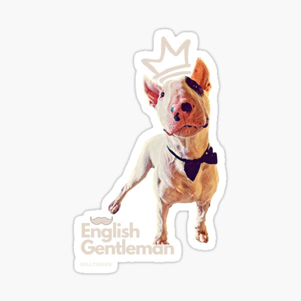 Item preview, Funny dog, Bullterrier designed and sold by Lord-Puszek.