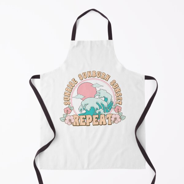 Item preview, Sunrise Sunburn Sunset Repeat designed and sold by WiseNomad.