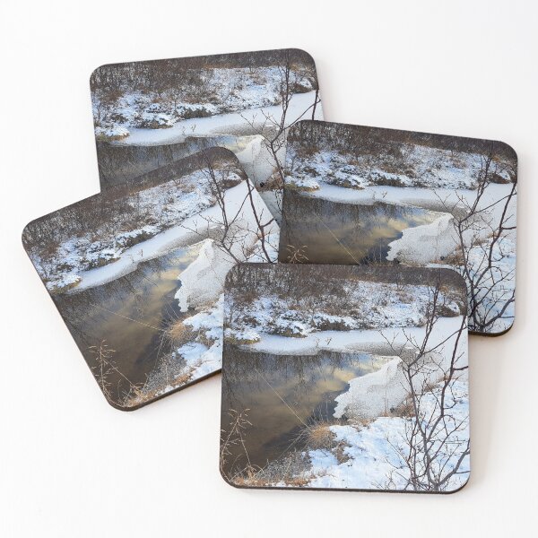 Item preview, Beautiful still waters in a snowy Iceland  designed and sold by Fionatravels.