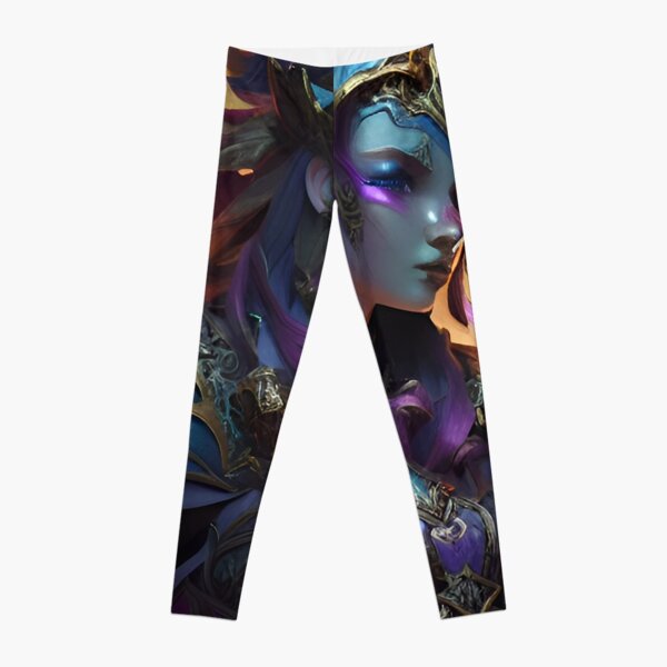 Wicked Dragon Clothing - Cosmic mandala print long leggings