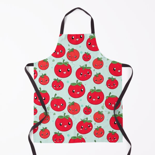 Item preview, cute happy cartoon tomatoes designed and sold by Pinkbirdie.