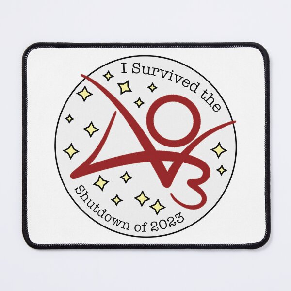 Item preview, AO3 Shutdown 2023 designed and sold by broadwaycantdie.