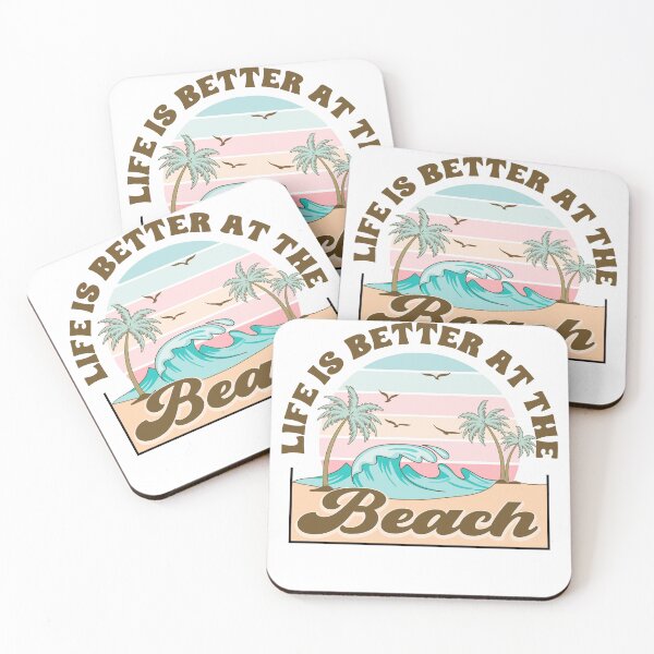 Item preview, Life Is Better At The Beach designed and sold by WiseNomad.