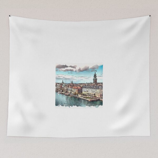 Item preview, Copenhagen Panorama designed and sold by BazaarShoppe.