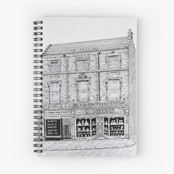 Item preview, 318 - HERRON'S JEWELLERS, BLYTH - DAVE EDWARDS - INK - 2023 designed and sold by BLYTHART.