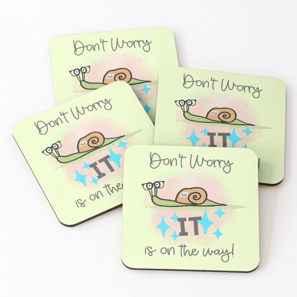 Item preview, Nerdy Snail Tech Support Cartoon Snail With Glasses designed and sold by Renata Illustrata.