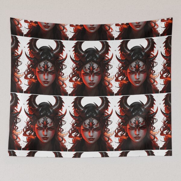 Item preview, Jeweled Female Demon designed and sold by SassysDesigns.