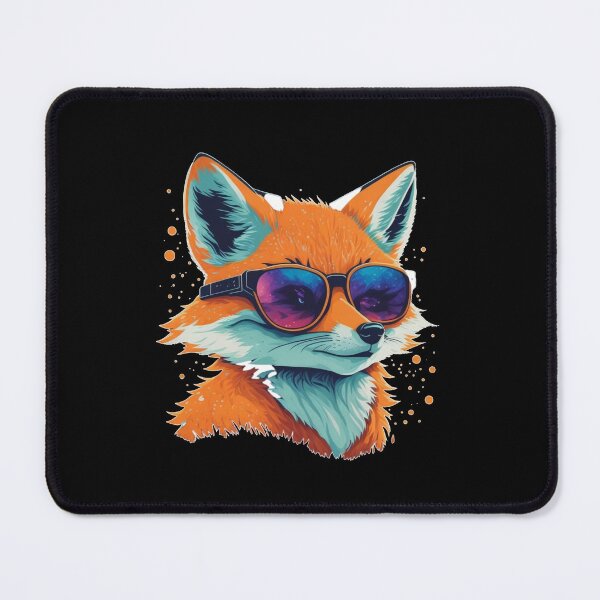 Item preview, Fox in sunglasses designed and sold by Pug-Obsession.