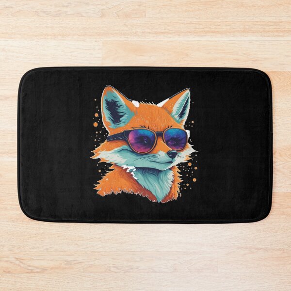 Item preview, Fox in sunglasses designed and sold by Pug-Obsession.