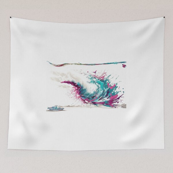Item preview, great wave of art designed and sold by JorgePalAwa.