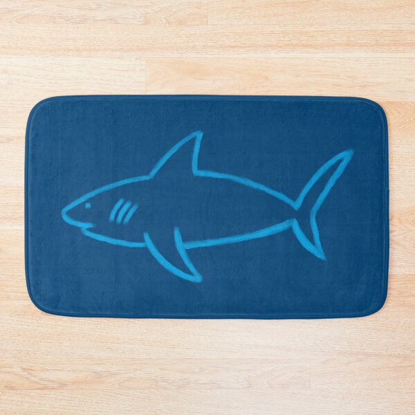 Item preview, Painted Shark Outline designed and sold by designwrites.