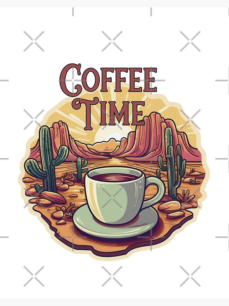 Vintage Coffee Time Western