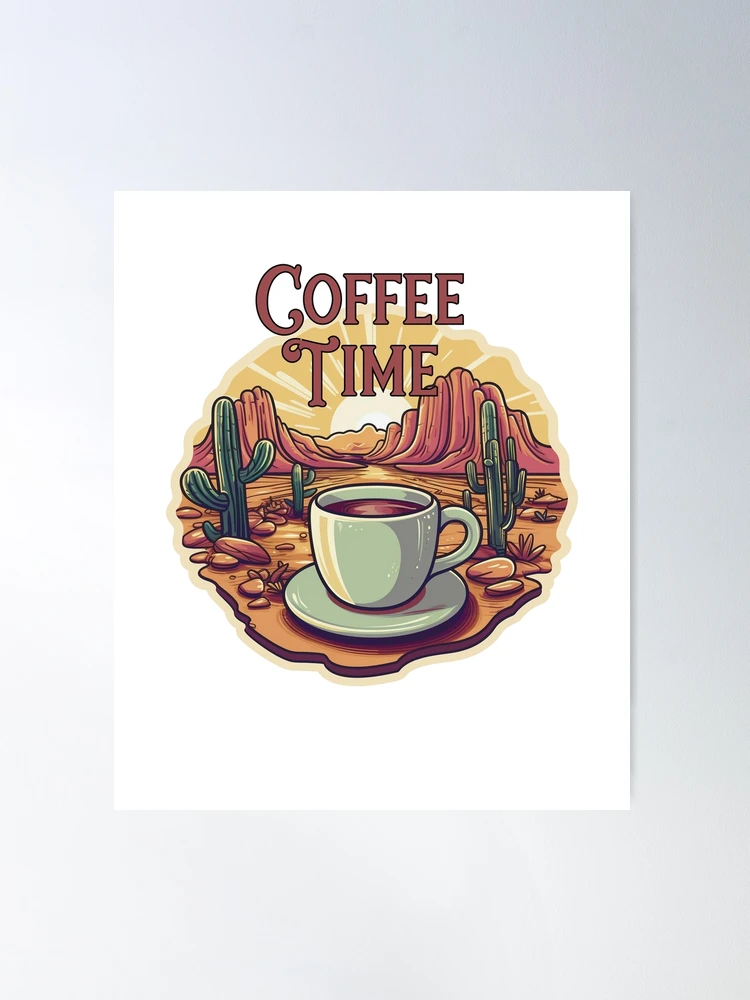 Vintage Coffee Time Western