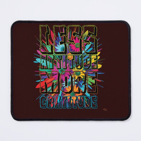 Item preview, Less attitude more gratitude  designed and sold by Art-Filter.