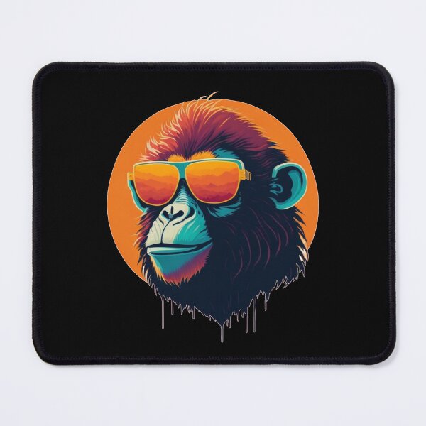 Item preview, Monkey in sunglasses designed and sold by Pug-Obsession.