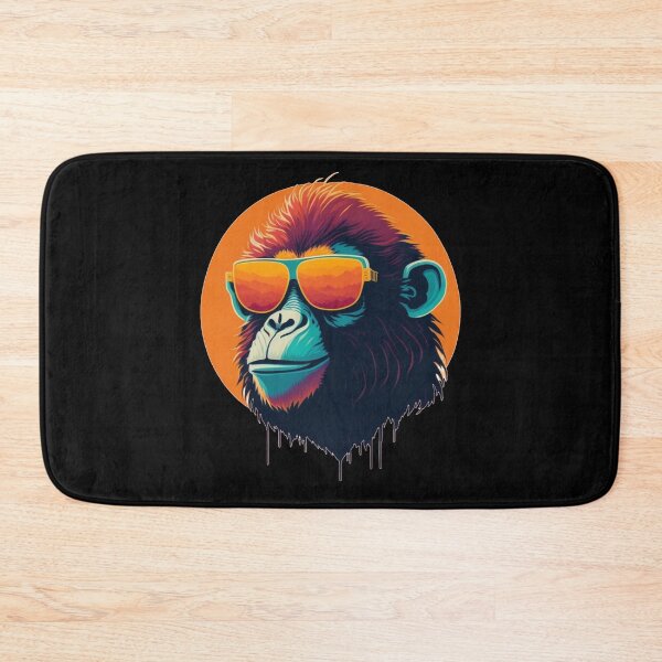 Item preview, Monkey in sunglasses designed and sold by Pug-Obsession.