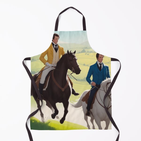 Item preview, Mr Darcy And Mr Bingley Horse Riding Pride And Prejudice Inspired Art designed and sold by CDC40.