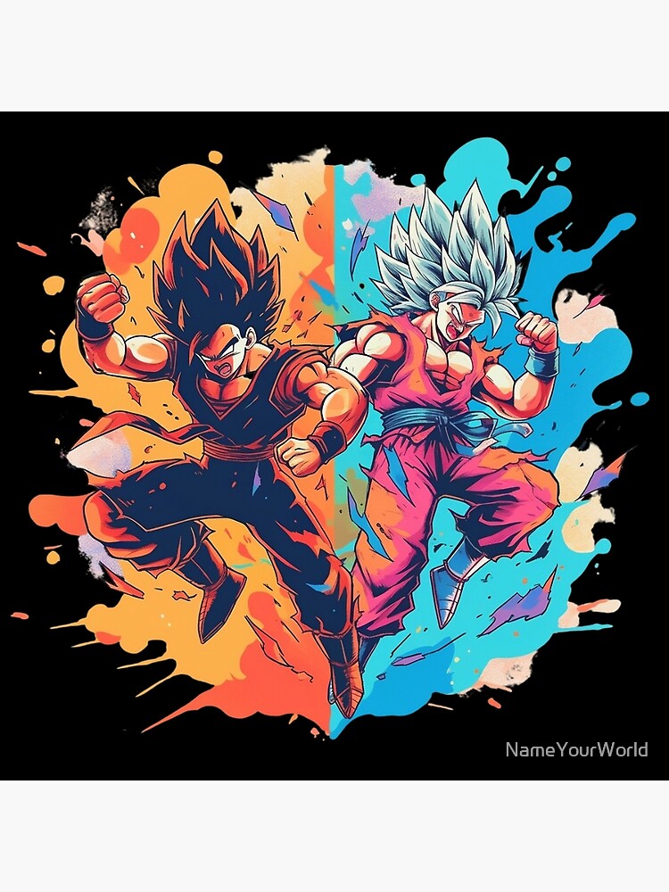 Dragon Ball Son Goku Art Board Print by NameYourWorld