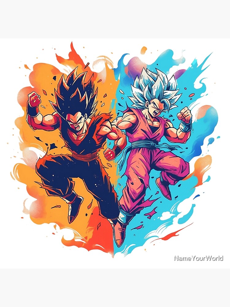 Dragon Ball Son Goku Art Board Print by NameYourWorld