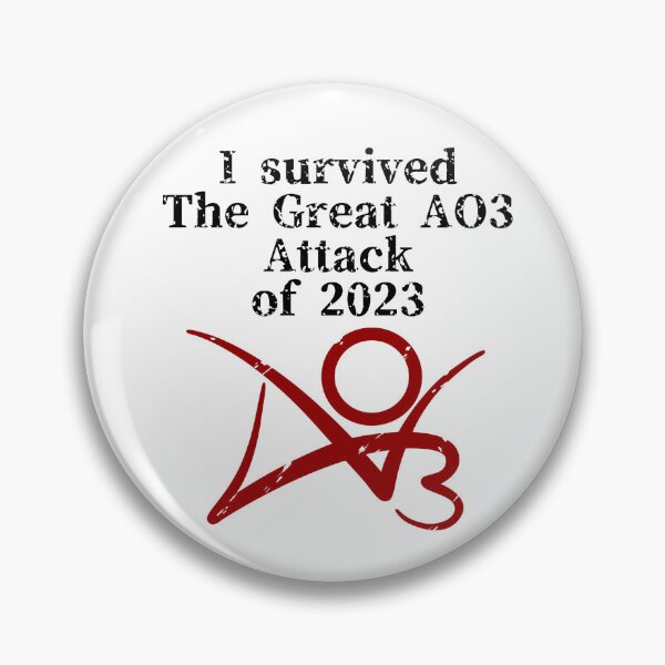Item preview, Great Ao3 Attack of ‘23 designed and sold by Jaytaku.