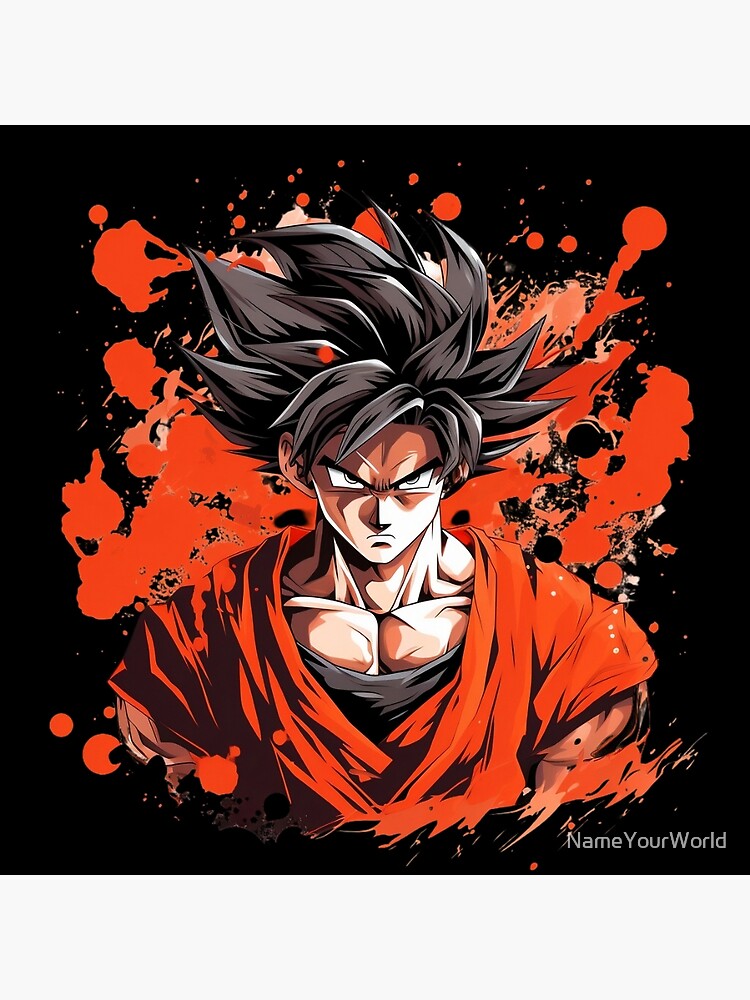 Dragon Ball Son Goku Art Board Print by NameYourWorld