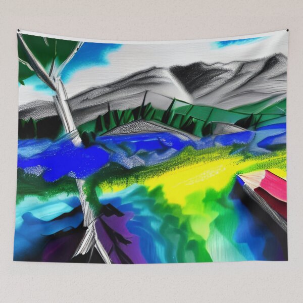 Item preview, Slater Bridge abstract colours designed and sold by Glenbobagins.