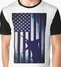 US Blue Marlin Graphic T-Shirt
