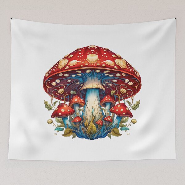 Item preview, Amanita Muscaria Mushroom Art - Be Enlightened and Get This For Your Psychonaut Friends designed and sold by AlanPhotoArt.
