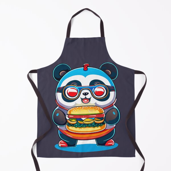 Item preview, Burger Panda designed and sold by eshipaints.