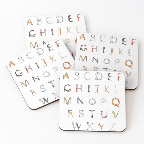 Item preview, Silly Cat Alphabet designed and sold by PandaLeFay.
