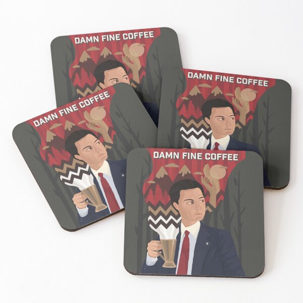Item preview, Damn Fine Coffee - Agent Cooper designed and sold by hello-kseniia.
