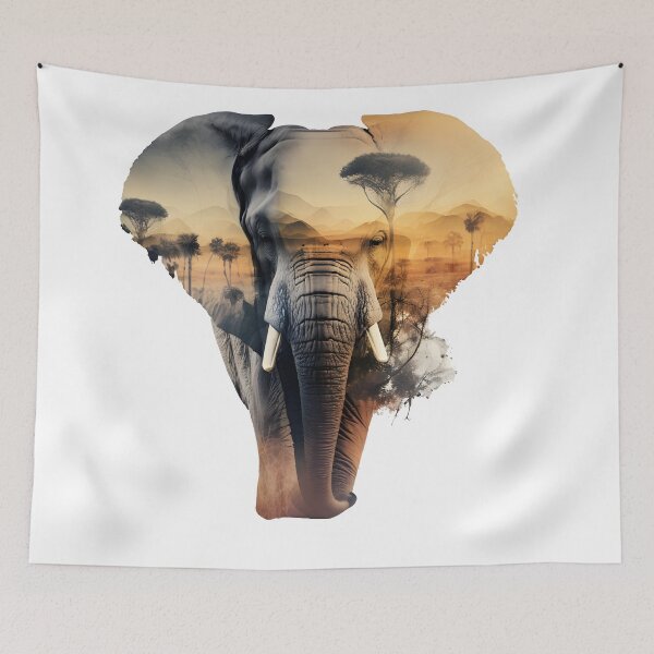 Item preview, Ethereal Elephant designed and sold by ImageEmporium.