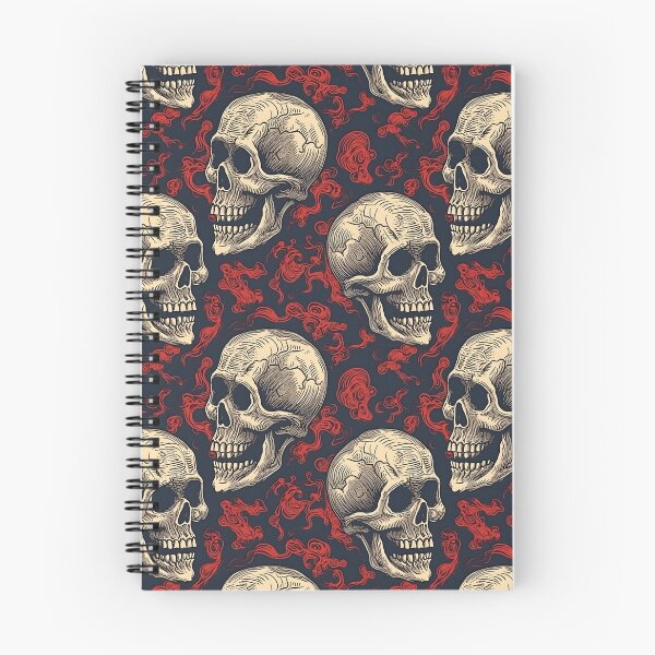 Item preview, Smoking Skull designed and sold by creative-kitten.