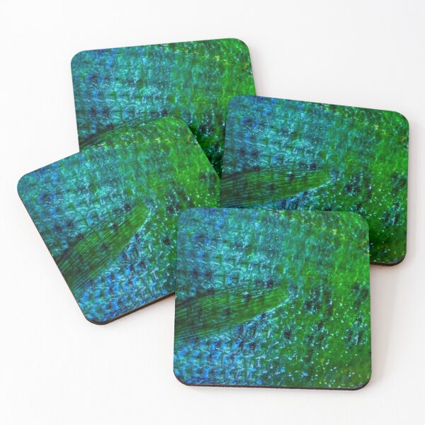 Item preview, Blue Green Fish Scales designed and sold by CJRPics.