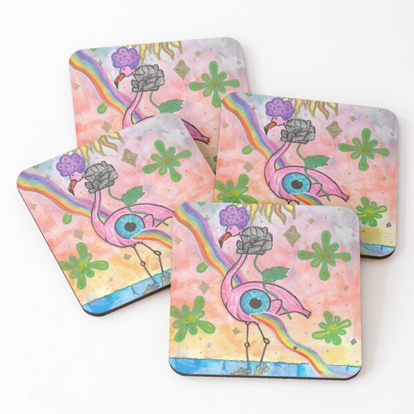 Item preview, Disco Flamingo designed and sold by CraftsByTheBunn.