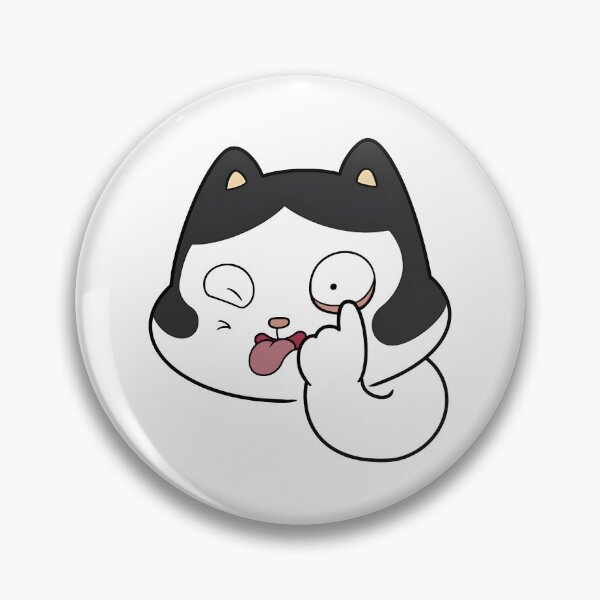 Item preview, sideburns funny cat with swag and thug life face sticks out his tongue  designed and sold by snow-at-noon.