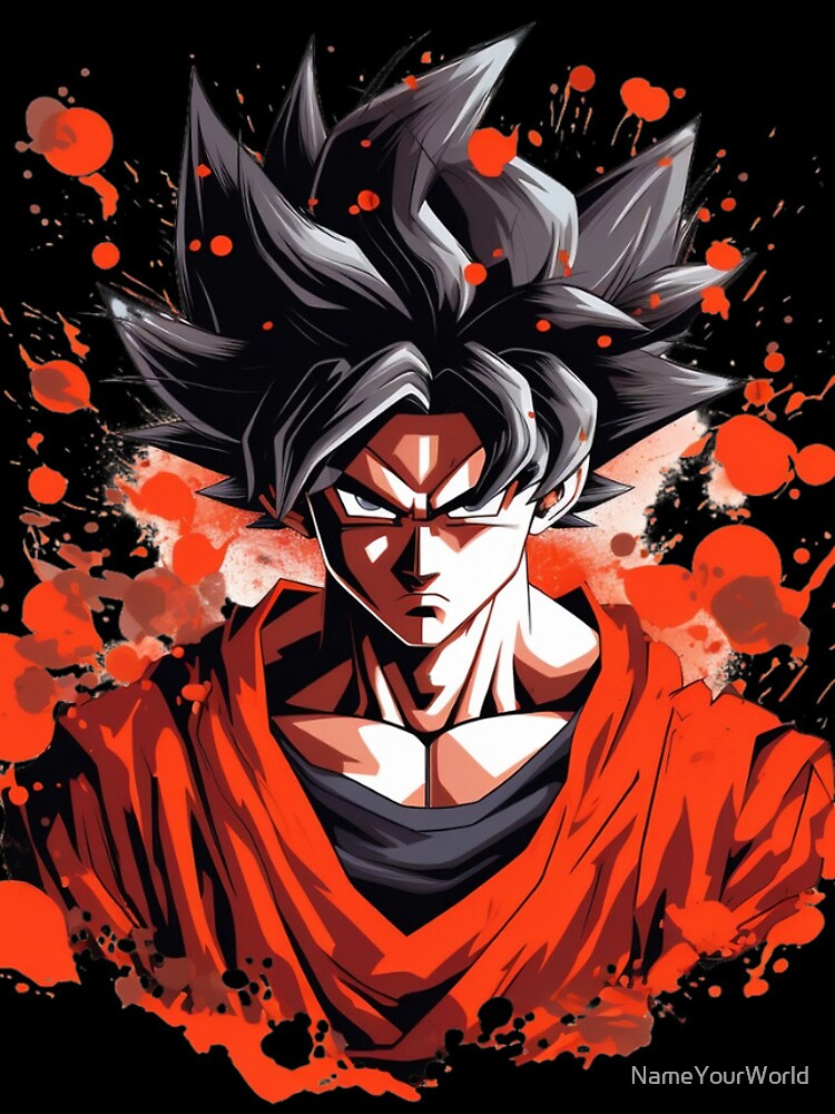 Dragon Ball Son Goku Art Board Print by NameYourWorld