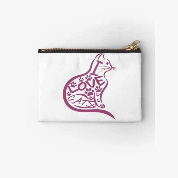 Item preview, Lindo gato con texto de Me encantan los gatos dentro. designed and sold by adlkh.