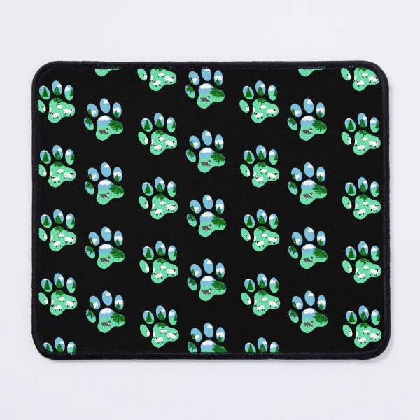 Item preview, Herding Bearded Collie Paw Prints designed and sold by Justbijou.