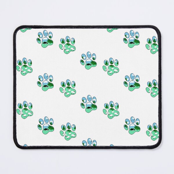 Item preview, Herding Border Collie Paw Prints designed and sold by Justbijou.