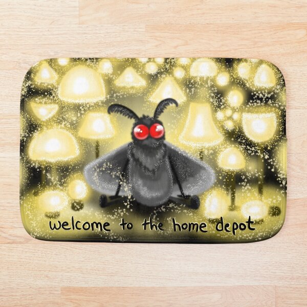 Item preview, Mothman in the Lamp Department designed and sold by Wrenders.