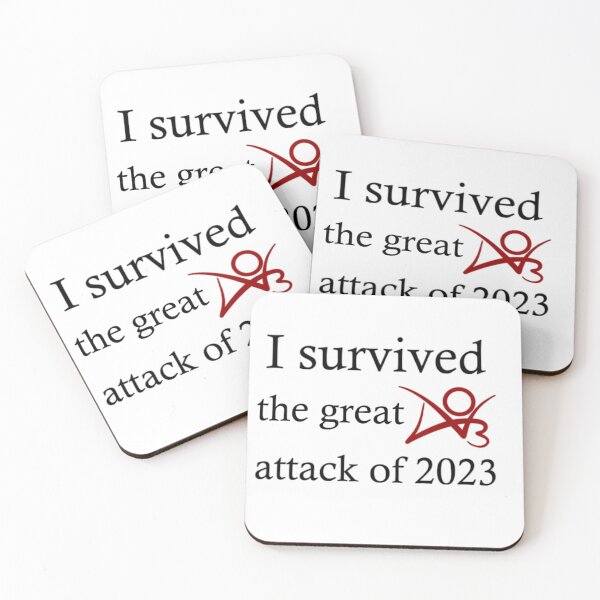 Item preview, I survived the great AO3 attack of 2023 designed and sold by gilbert42065.