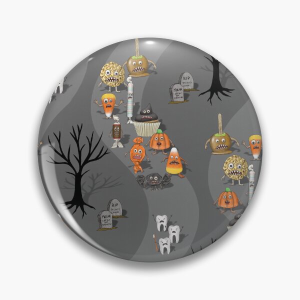Item preview, Halloween Candy Monsters - Funny Dental Cartoon designed and sold by somecallmebeth.
