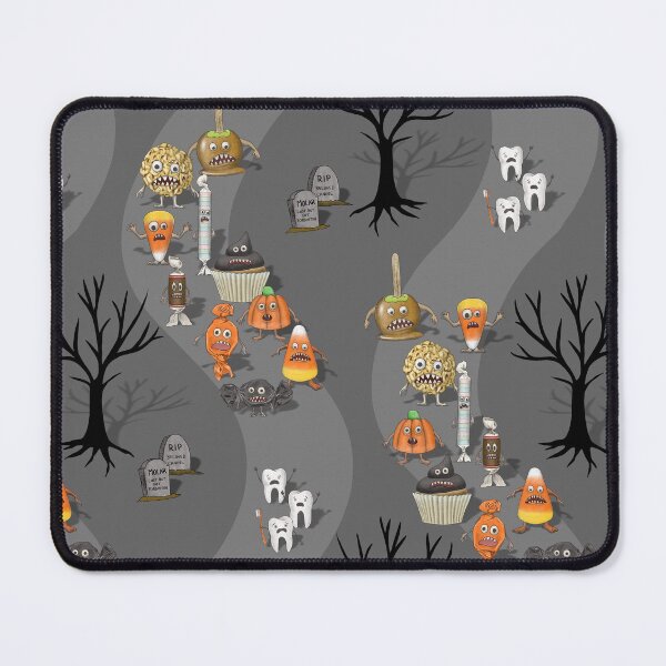 Item preview, Halloween Candy Monsters - Funny Dental Cartoon designed and sold by somecallmebeth.