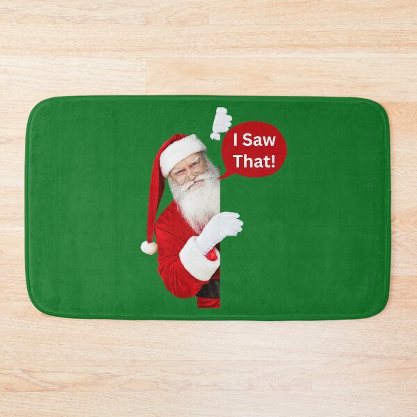 Item preview, "I Saw That" Santa Claus designed and sold by PompousPeasant.
