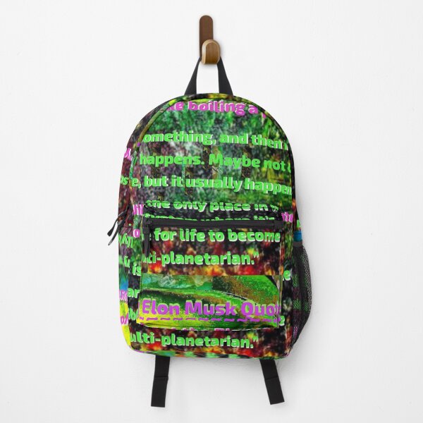 Item preview, Sci-fi Multi-Planetary Life on Mars (Elon Musk Inspiring Quotes) designed and sold by SoulArtSara.