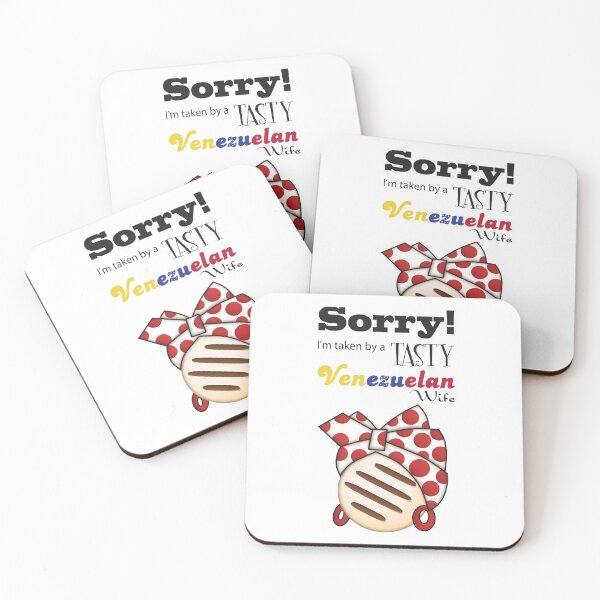 Item preview, Arepa Venezuela Sorry Im taken by a Tasty Venezuelan Wife designed and sold by mimogoshopping.