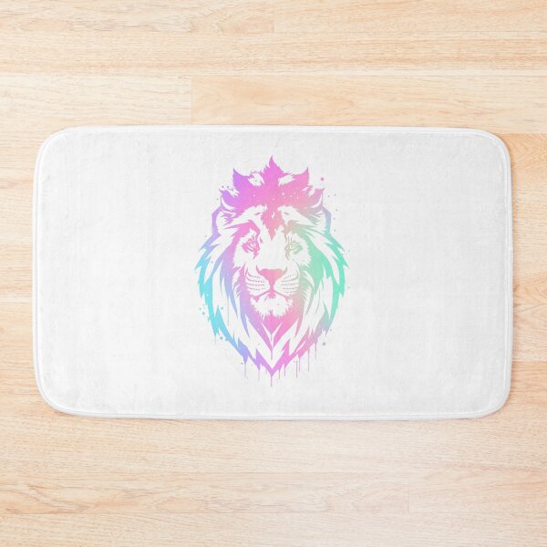 Item preview, Lion King Rainbow Watercolor Gradient designed and sold by AnimalLover4eva.